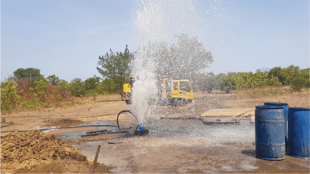 Borehole Flushing